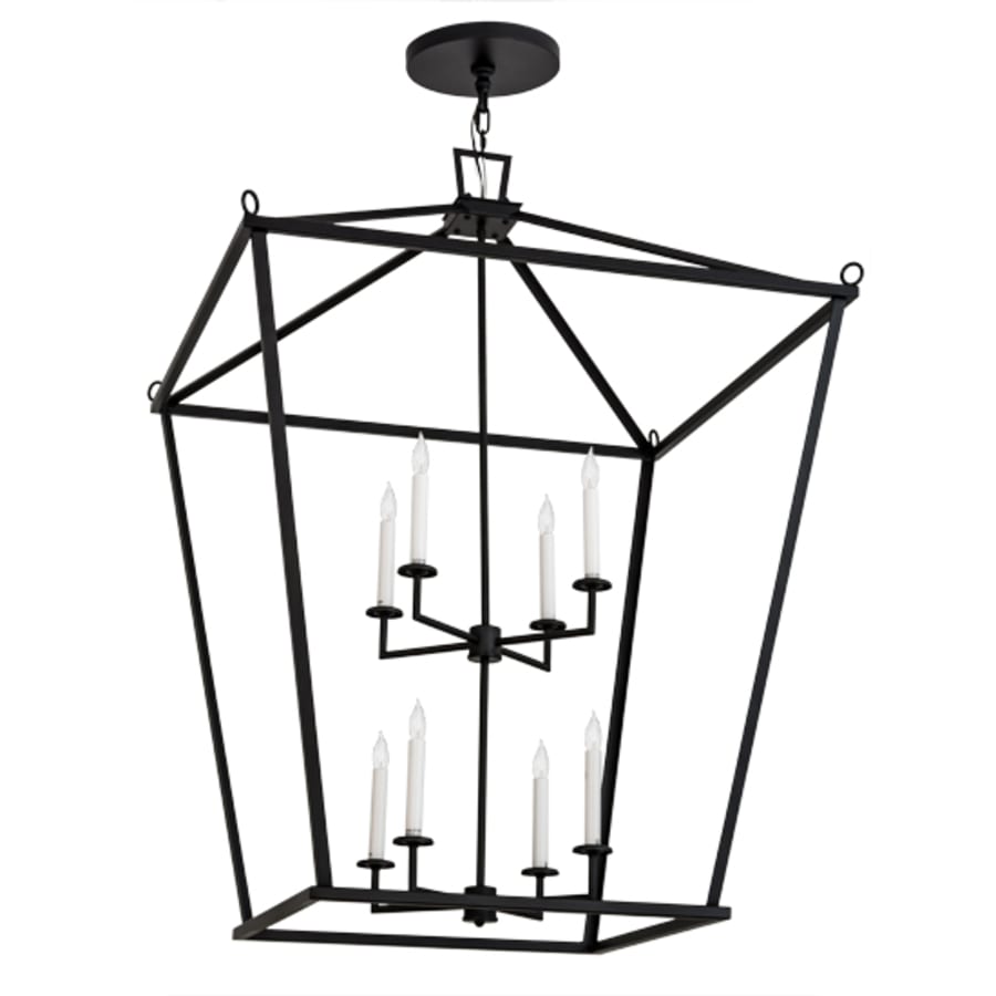 Meyda Tiffany Kitzi 8 Light 51" Wide Taper Candle Pendant