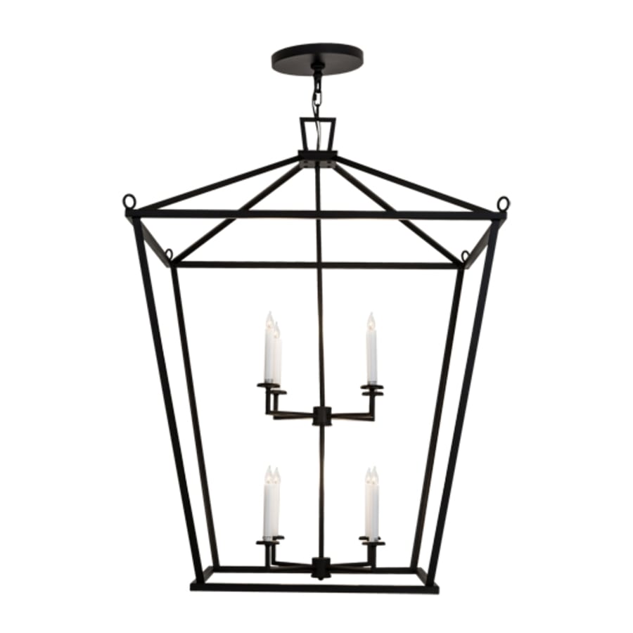 Meyda Tiffany Kitzi 8 Light 51" Wide Taper Candle Pendant