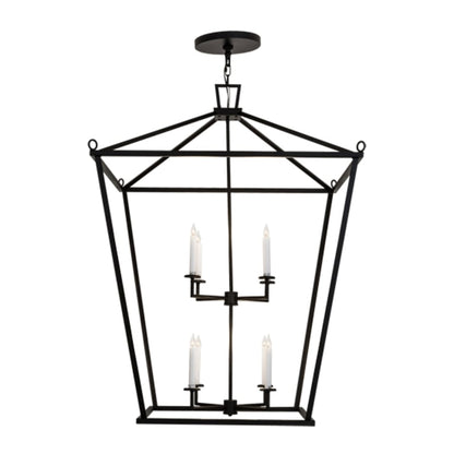Meyda Tiffany Kitzi 8 Light 51" Wide Taper Candle Pendant