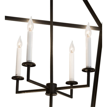 Meyda Tiffany Kitzi 8 Light 51" Wide Taper Candle Pendant