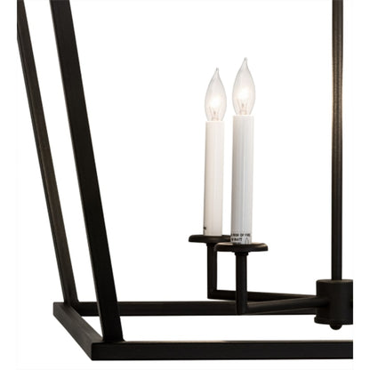 Meyda Tiffany Kitzi 8 Light 51" Wide Taper Candle Pendant