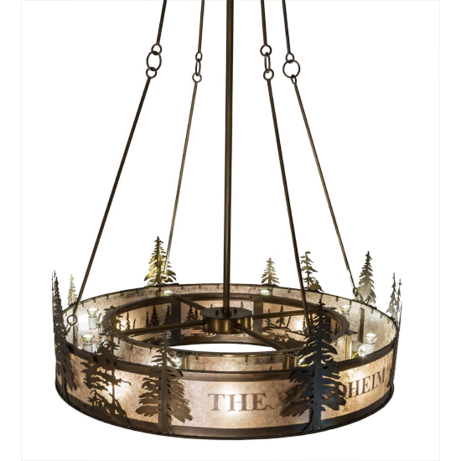 Meyda Tiffany Personalized 8 Light 52" Wide Pendant