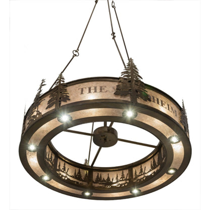 Meyda Tiffany Personalized 8 Light 52" Wide Pendant