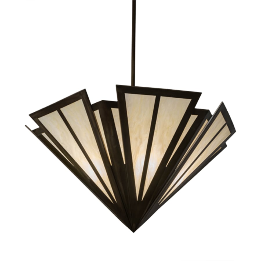 Meyda Tiffany Brum 6 Light 66" Wide Pendant