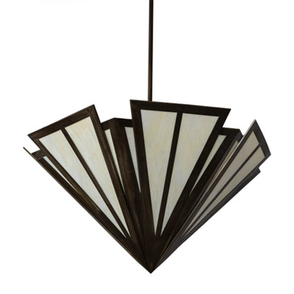 Meyda Tiffany Brum 6 Light 66" Wide Pendant