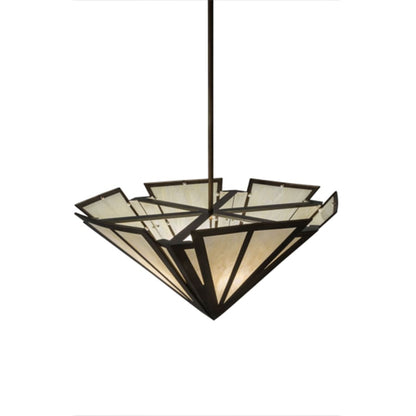 Meyda Tiffany Brum 6 Light 66" Wide Pendant