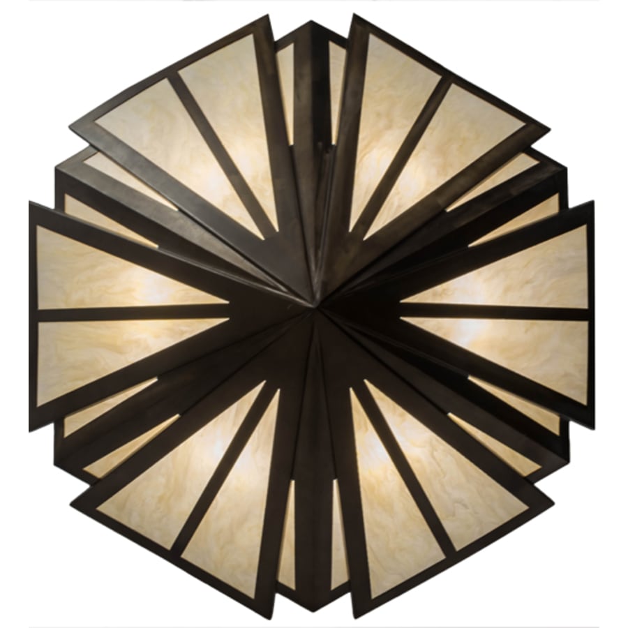 Meyda Tiffany Brum 6 Light 66" Wide Pendant