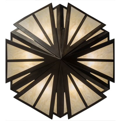 Meyda Tiffany Brum 6 Light 66" Wide Pendant