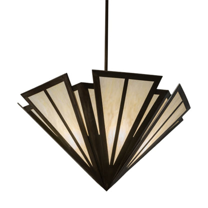 Meyda Tiffany Brum 6 Light 48" Wide Pendant