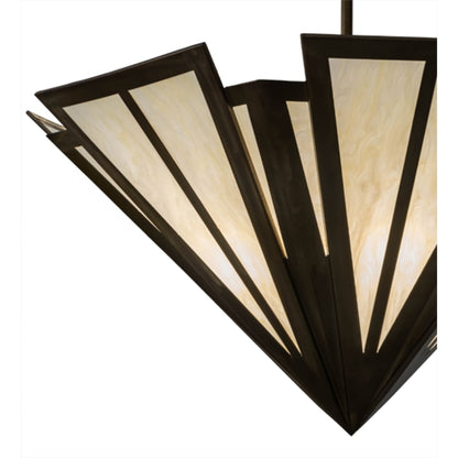 Meyda Tiffany Brum 6 Light 48" Wide Pendant