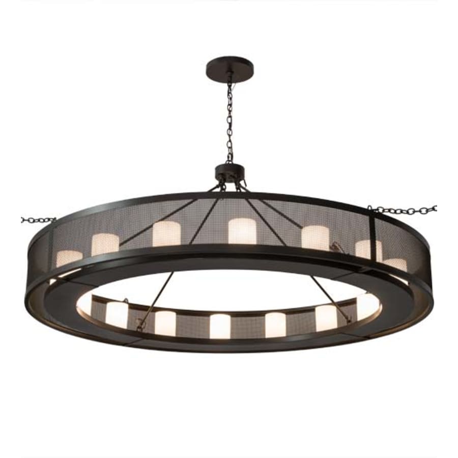 Meyda Tiffany Loxley Golpe 16 Light 78" Wide Ring Chandelier