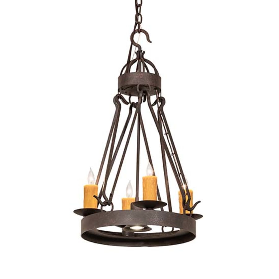 Meyda Tiffany Lakeshore 4 Light 48" Wide Taper Candle Style Chandelier