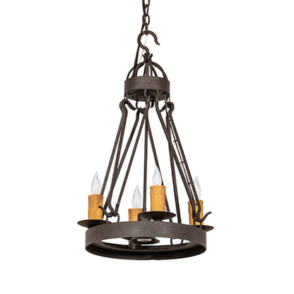 Meyda Tiffany Lakeshore 4 Light 48" Wide Taper Candle Style Chandelier