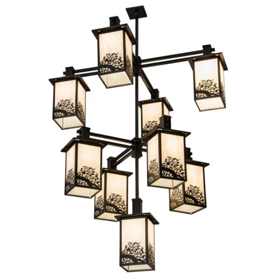 Meyda Tiffany Hyde Park 9 Light 48" Wide Chandelier