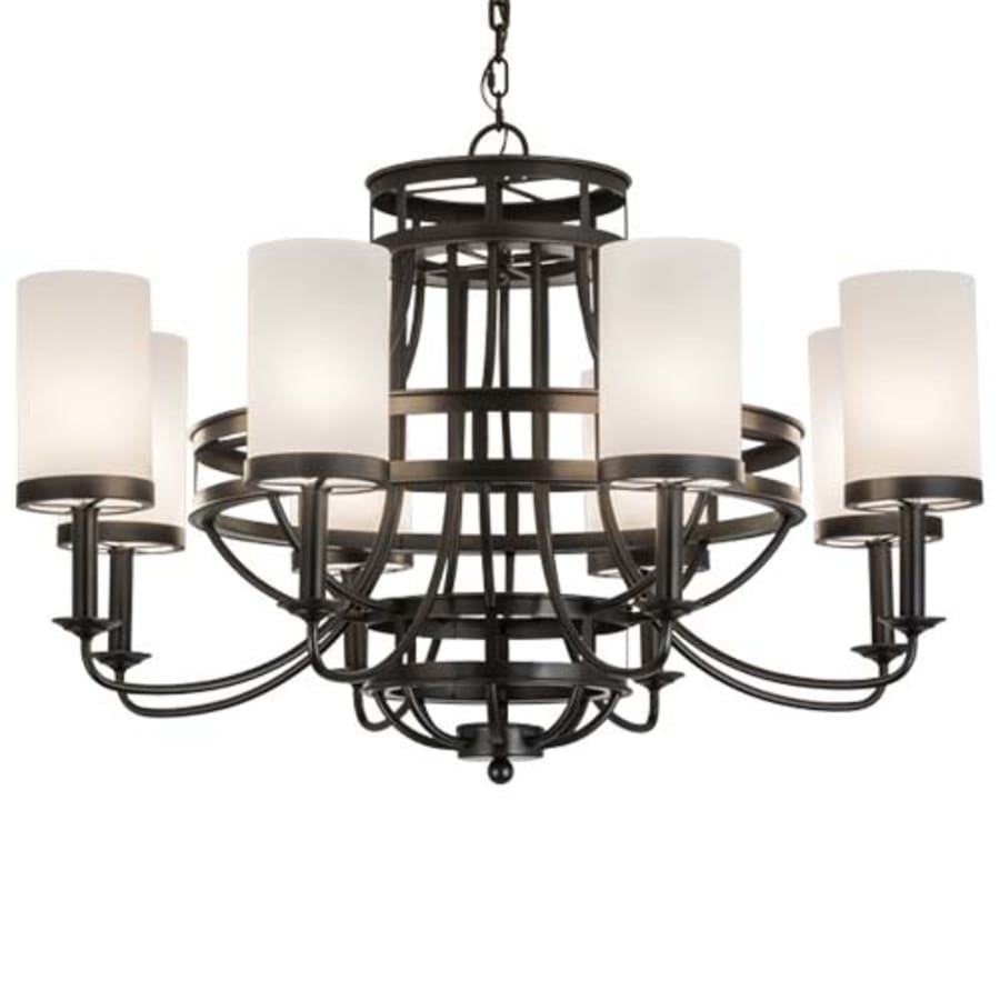 Meyda Tiffany Saxony 8 Light 46" Wide Chandelier