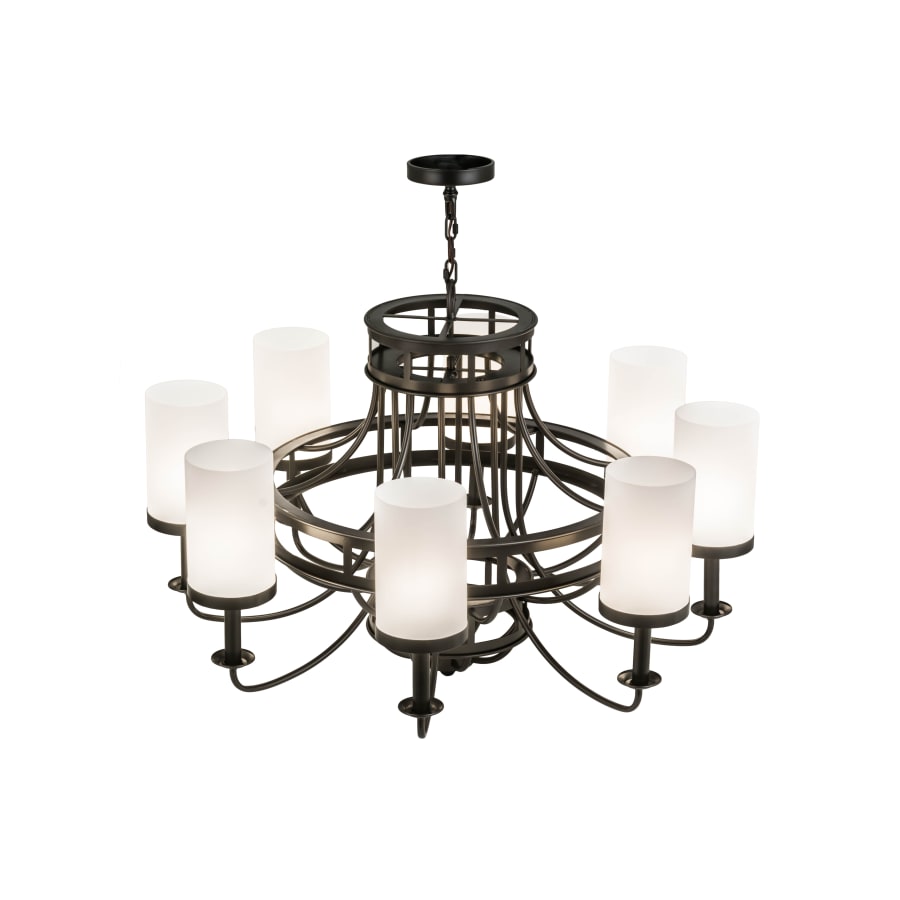 Meyda Tiffany Saxony 8 Light 46" Wide Chandelier