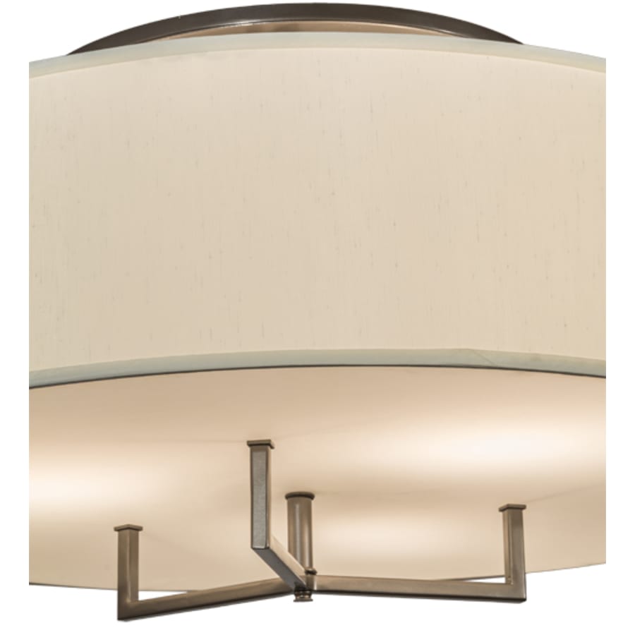 Meyda Tiffany Cilindro 3 Light 30" Wide Flush Mount Drum Ceiling Fixture