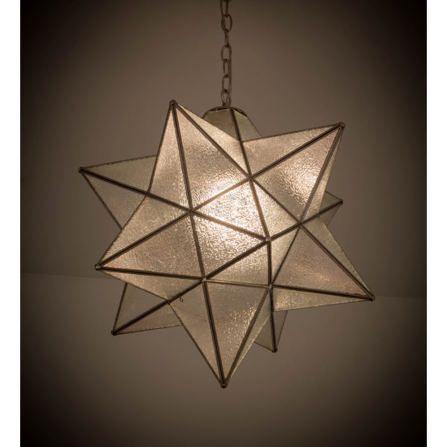 Meyda Tiffany Moravian Star 24" Wide Pendant