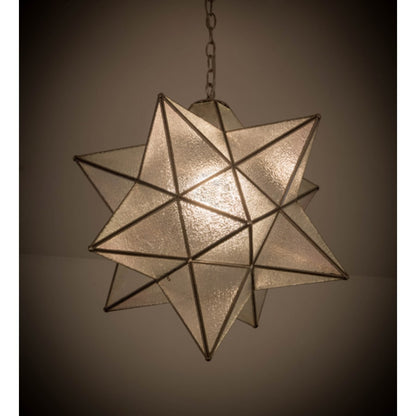 Meyda Tiffany Moravian Star 24" Wide Pendant
