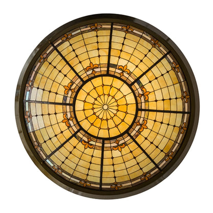 Meyda Tiffany Fleur-de-Lite 10 Light 54" Wide Pendant