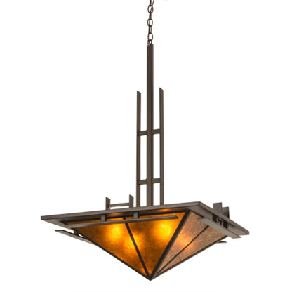 Meyda Tiffany Lineage 4 Light 38" Wide Pendant