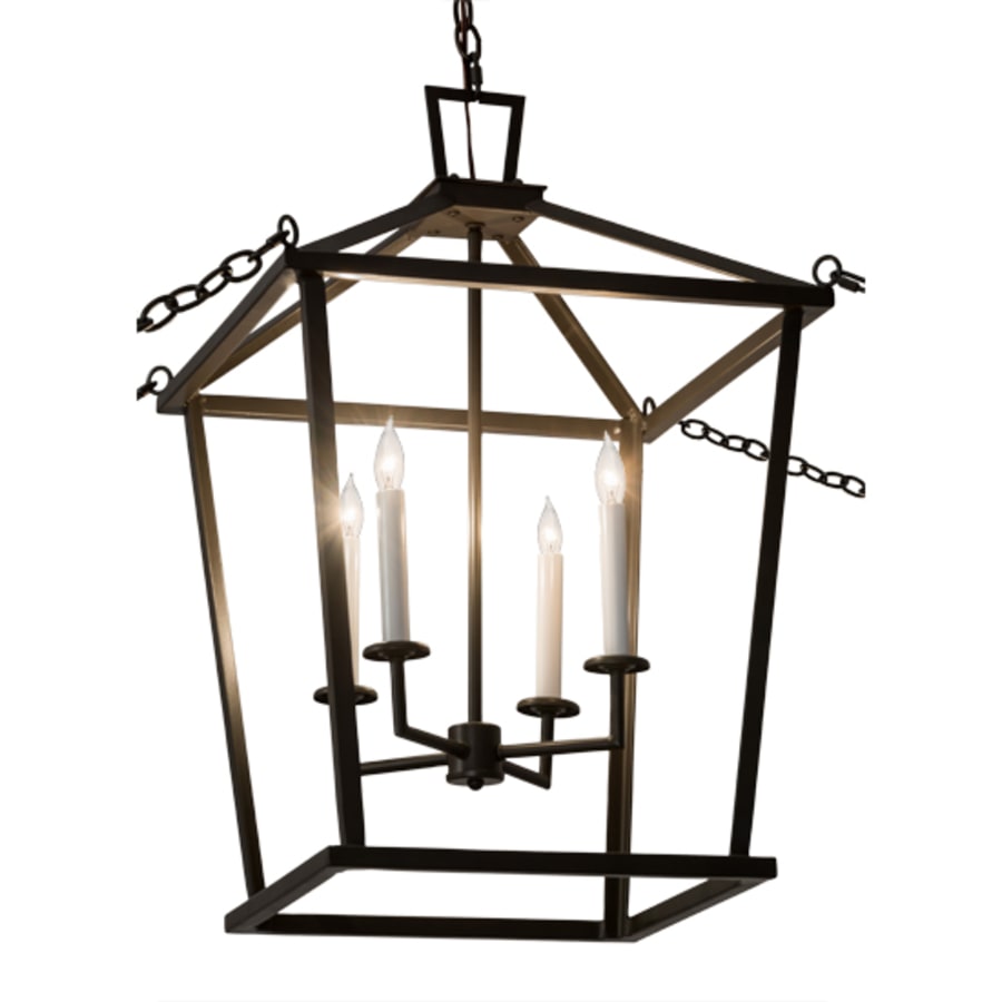 Meyda Tiffany Kitzi 4 Light 29" Wide Taper Candle Pendant