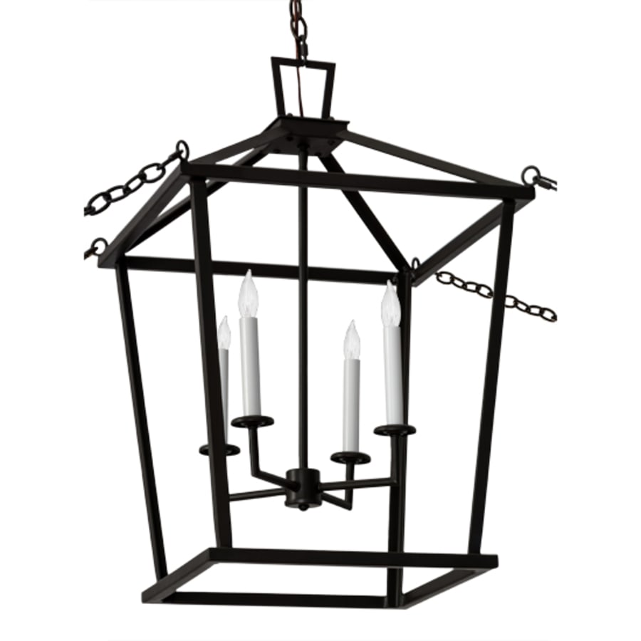 Meyda Tiffany Kitzi 4 Light 29" Wide Taper Candle Pendant