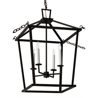 Meyda Tiffany Kitzi 4 Light 29" Wide Taper Candle Pendant