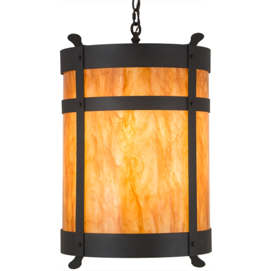 Meyda Tiffany Beartooth 6 Light 19" Wide Pendant