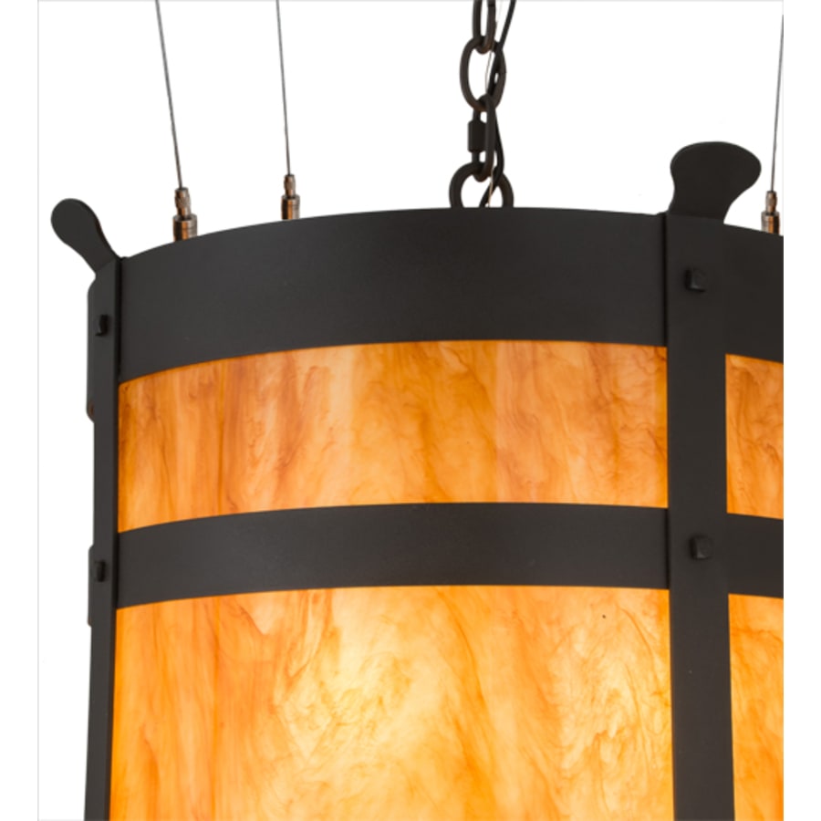 Meyda Tiffany Beartooth 6 Light 19" Wide Pendant