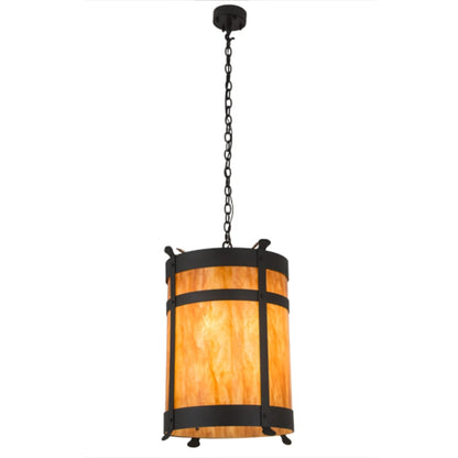 Meyda Tiffany Beartooth 6 Light 19" Wide Pendant