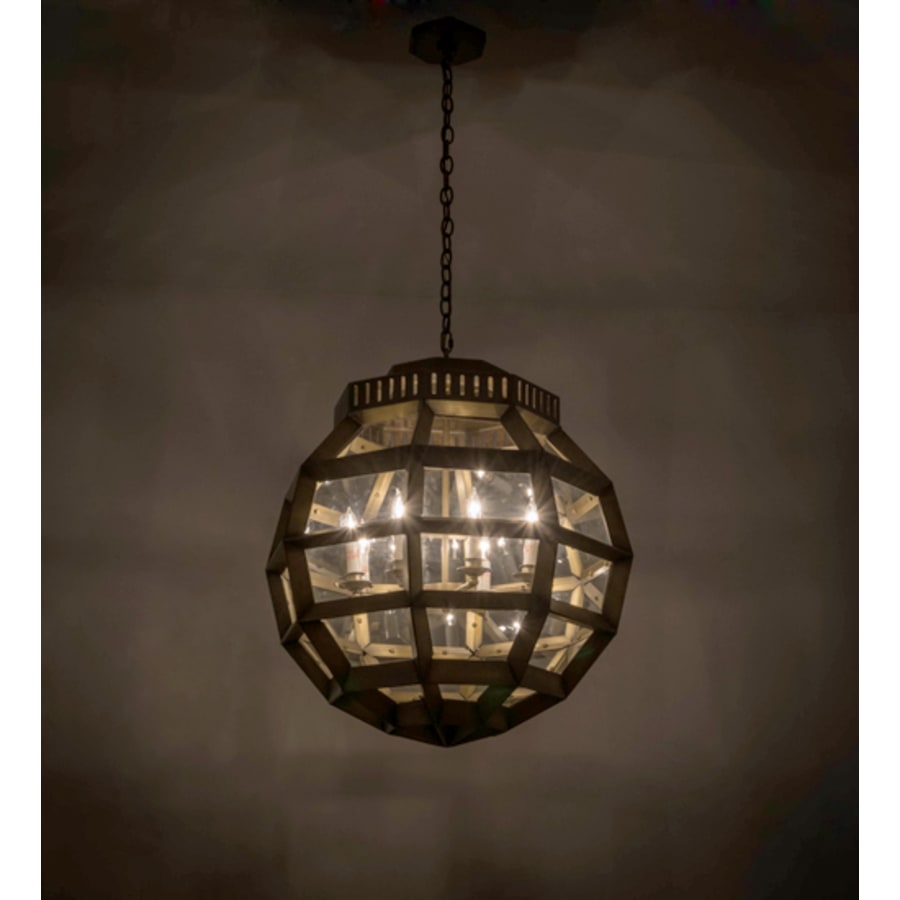 Meyda Tiffany Armoury 8 Light 26" Wide Pendant