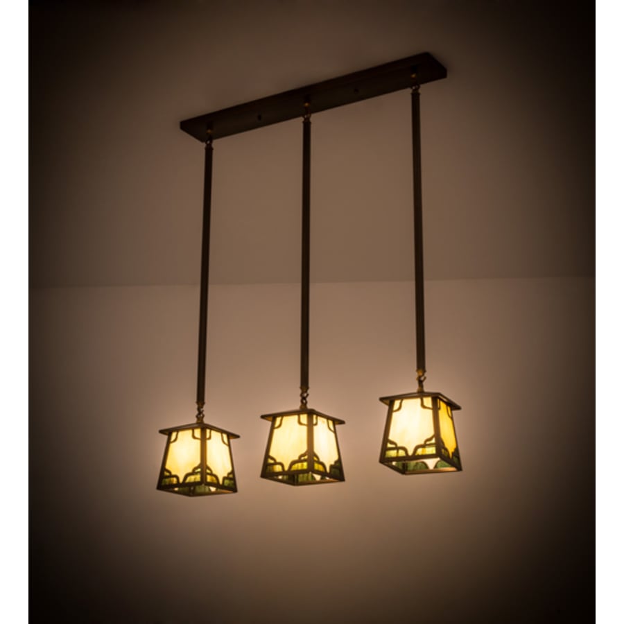 Meyda Tiffany Kirkpatrick 3 Light 7" Wide Multi Light Pendant