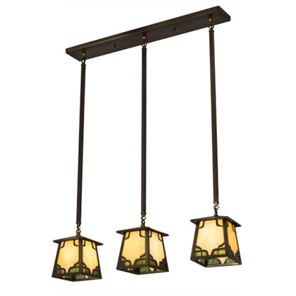 Meyda Tiffany Kirkpatrick 3 Light 7" Wide Multi Light Pendant