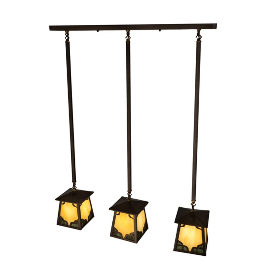 Meyda Tiffany Kirkpatrick 3 Light 7" Wide Multi Light Pendant