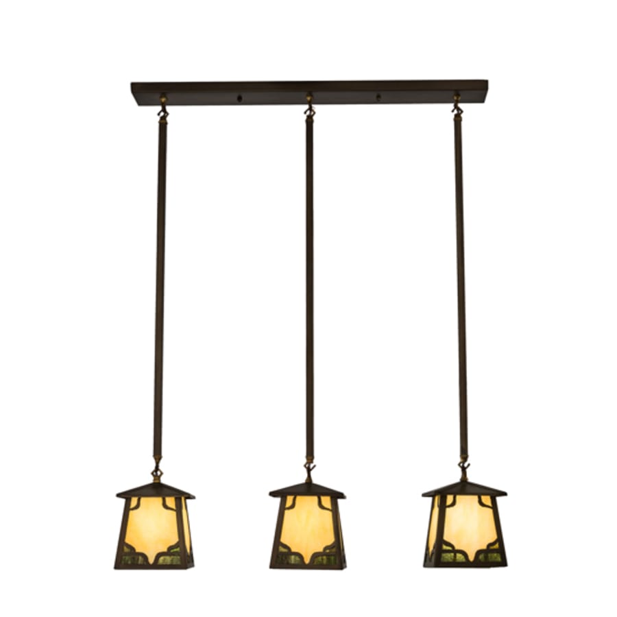 Meyda Tiffany Kirkpatrick 3 Light 7" Wide Multi Light Pendant