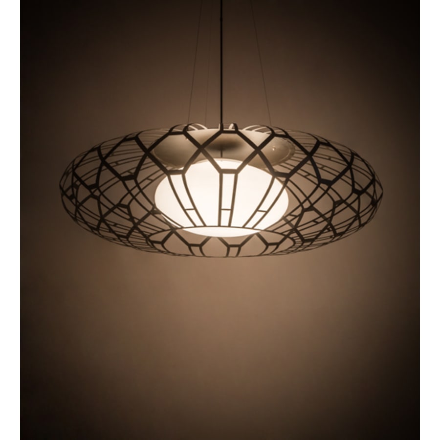 Meyda Tiffany Margo Mizner 3 Light 60" Wide Suspension Pendant