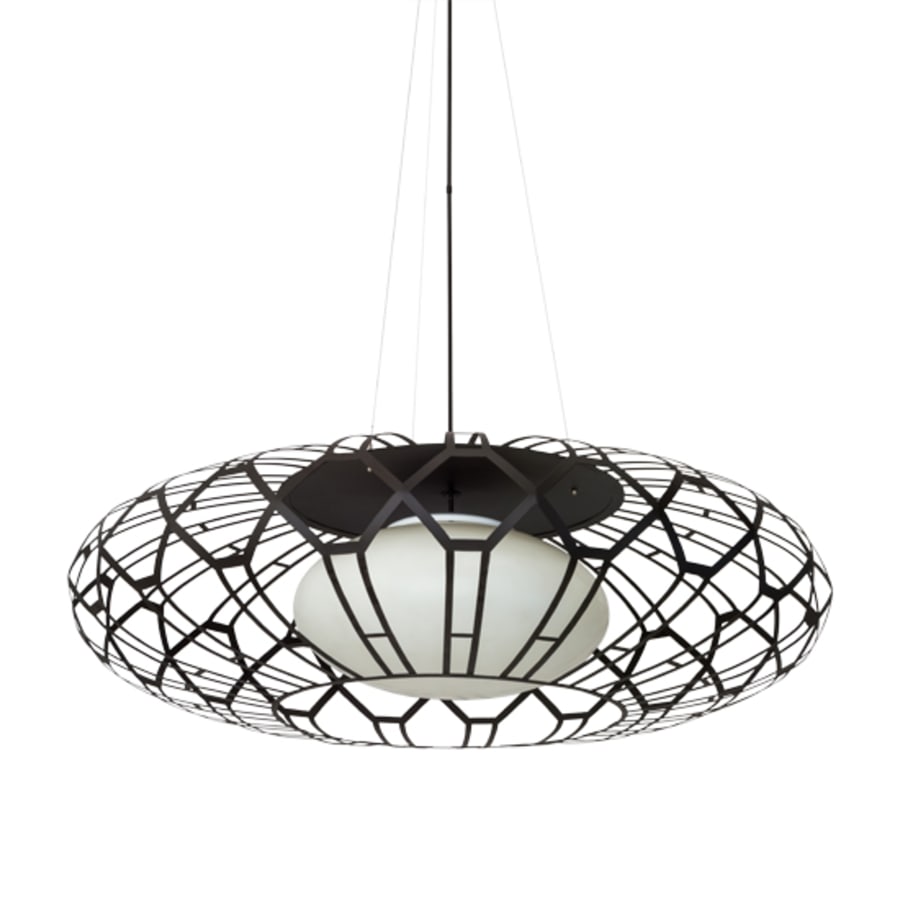 Meyda Tiffany Margo Mizner 3 Light 60" Wide Suspension Pendant