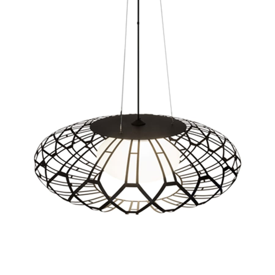 Meyda Tiffany Margo Mizner 3 Light 60" Wide Suspension Pendant