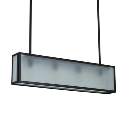 Meyda Tiffany Affinity 4 Light 40" Wide Linear Pendant