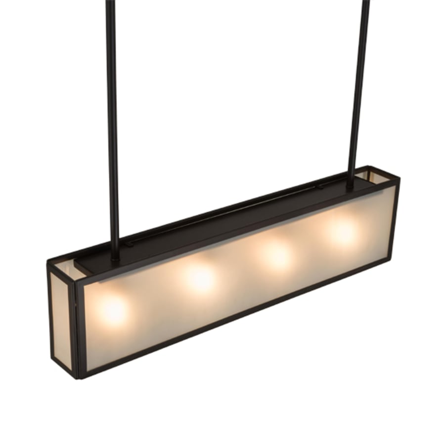 Meyda Tiffany Affinity 4 Light 40" Wide Linear Pendant
