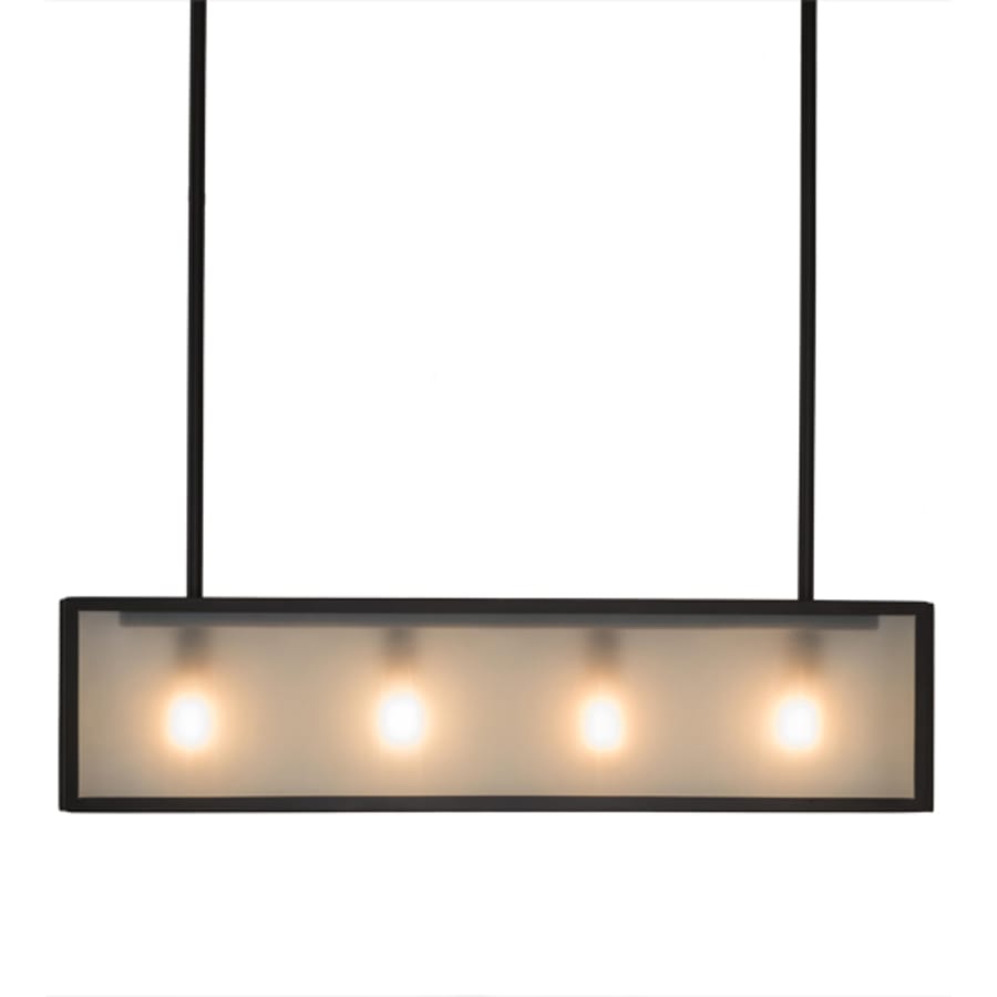 Meyda Tiffany Affinity 4 Light 40" Wide Linear Pendant