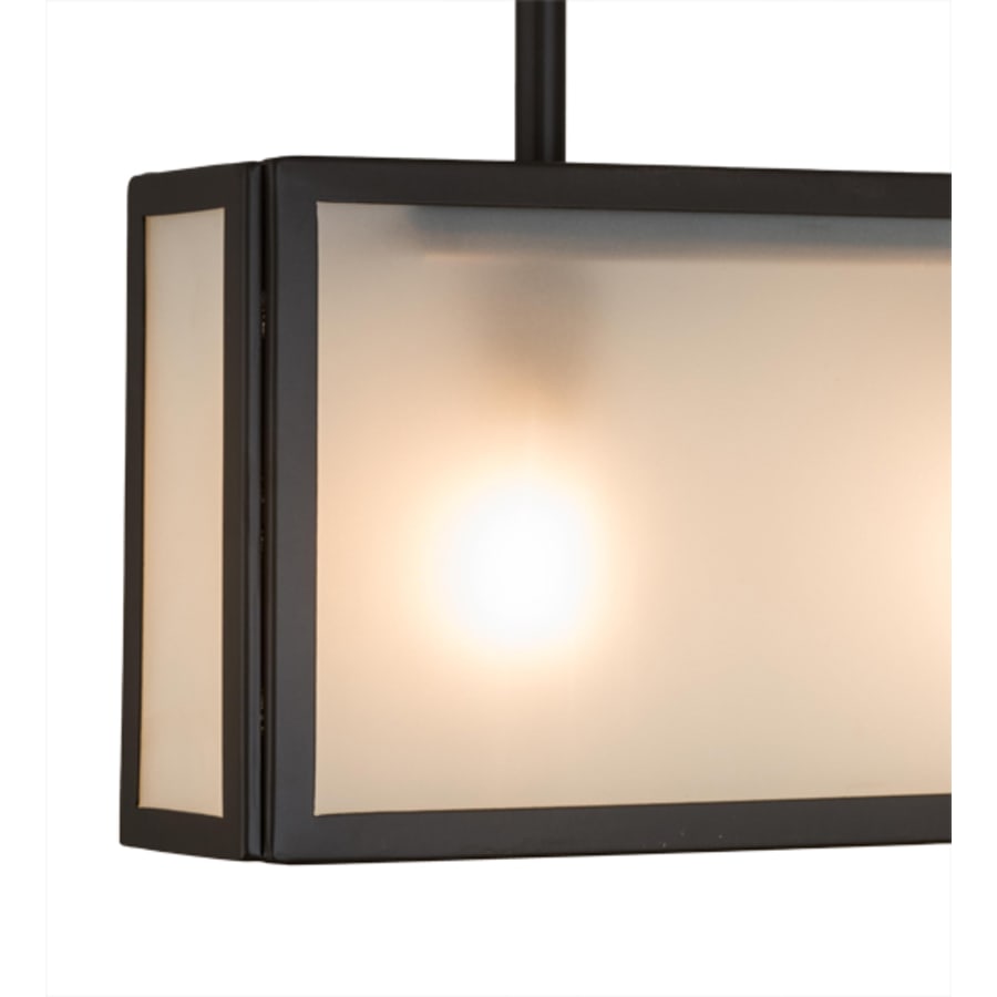 Meyda Tiffany Affinity 4 Light 40" Wide Linear Pendant