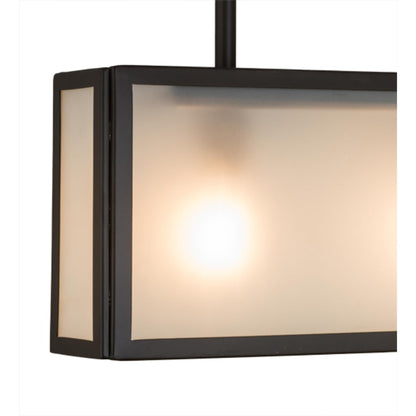 Meyda Tiffany Affinity 4 Light 40" Wide Linear Pendant