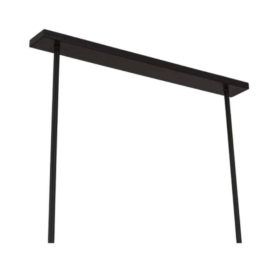 Meyda Tiffany Affinity 4 Light 40" Wide Linear Pendant
