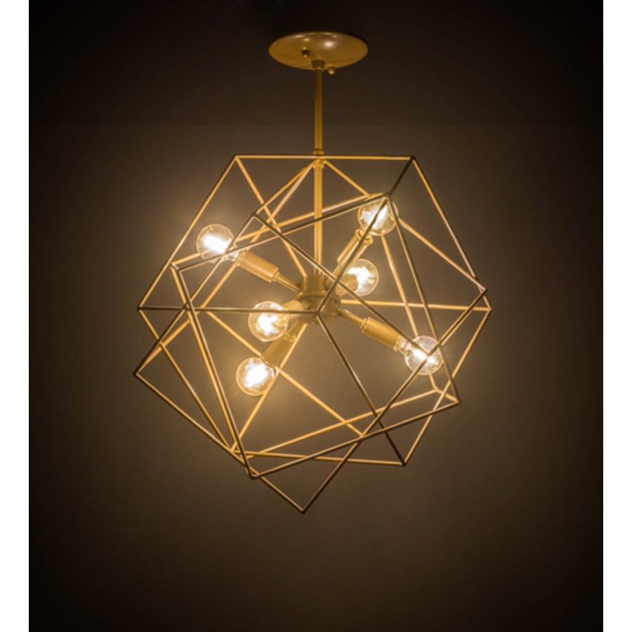 Meyda Tiffany Conundrum 6 Light 19" Wide Pendant