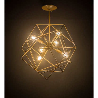 Meyda Tiffany Conundrum 6 Light 19" Wide Pendant