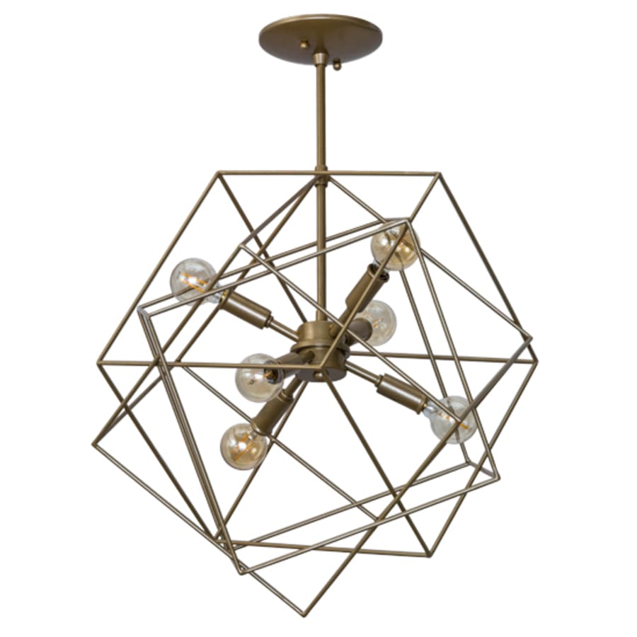 Meyda Tiffany Conundrum 6 Light 19" Wide Pendant