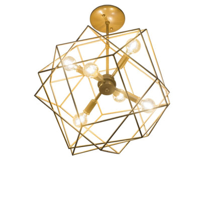 Meyda Tiffany Conundrum 6 Light 19" Wide Pendant