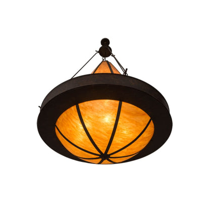 Meyda Tiffany Obsidian 12 Light 60" Wide Pendant